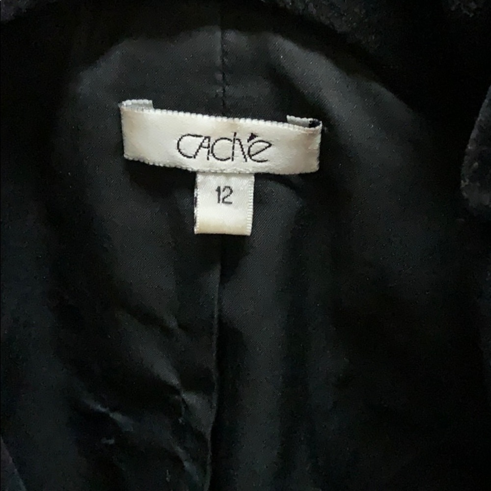 Velvet Cache Jacket With Sequins Detail - image 1